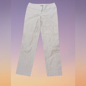 New LOFT Tan Straight Leg Trousers Marisa Women's Size 00